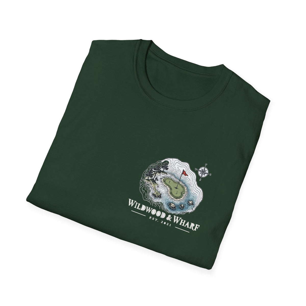 Map the Next Round Golf Tee