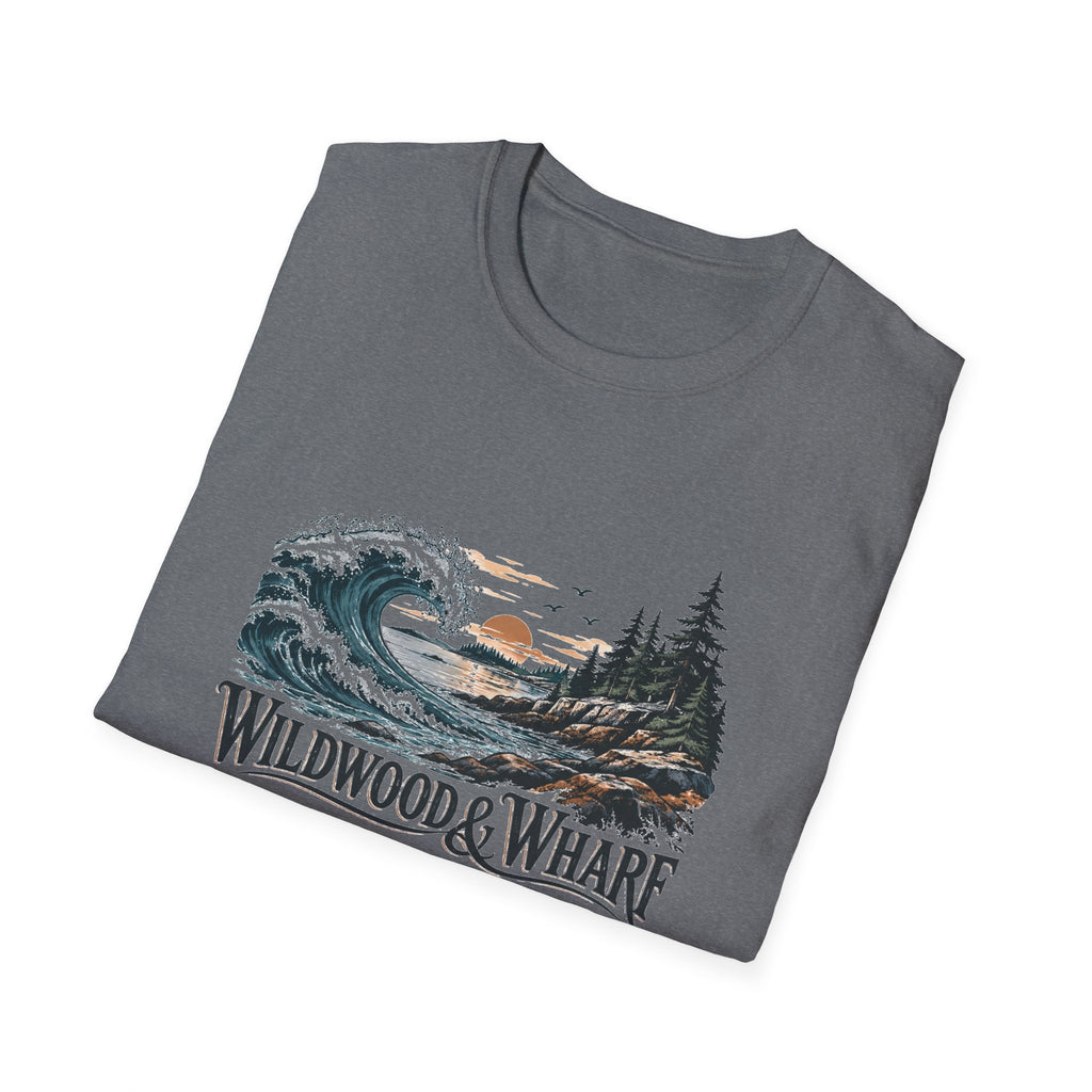 Wildwood & Wharf Tide Wave Tee
