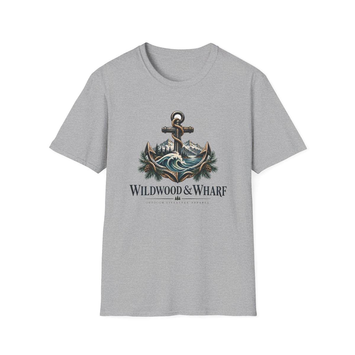 Wildwood & Wharf Anchor Tee