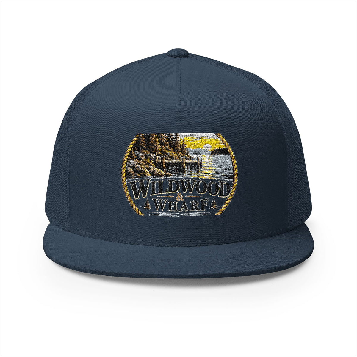 Wildwood & Wharf Rope Circle Trucker Hat
