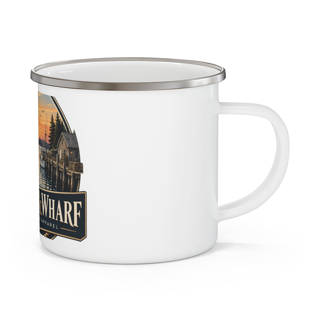 Wildwood & Wharf Harbor Sunset Camp Mug