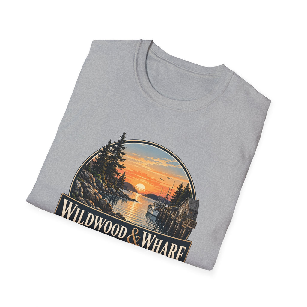 Wildwood & Wharf Harbor Sunset Tee
