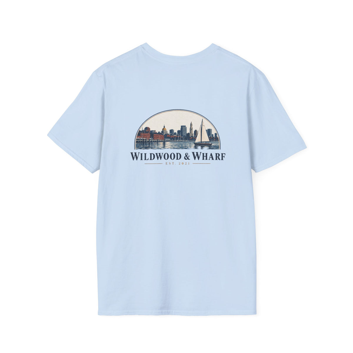 Wildwood & Wharf Boston Harbor Tee