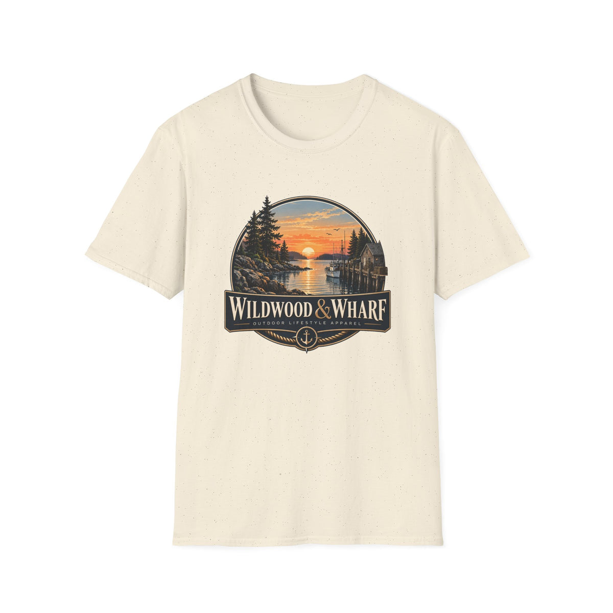 Wildwood & Wharf Harbor Sunset Tee