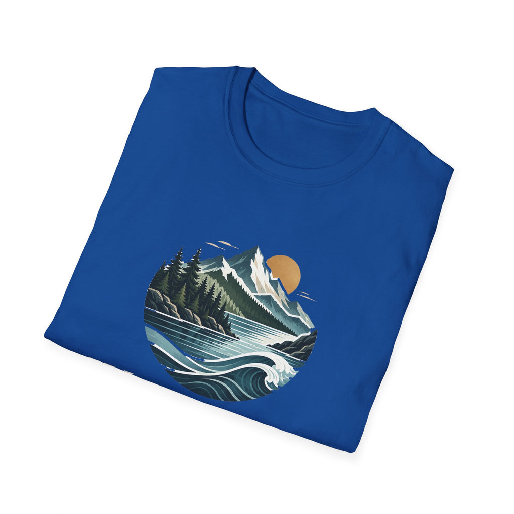 Wildwood & Wharf Mountain Lake Wave Tee
