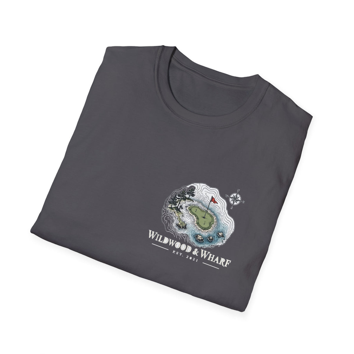 Map the Next Round Golf Tee
