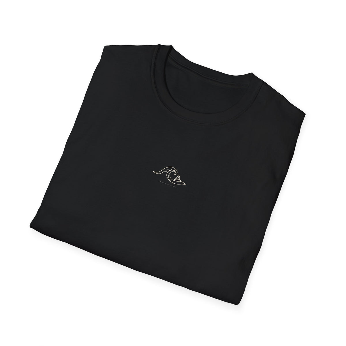 Single-Line Wave Tee - Men's