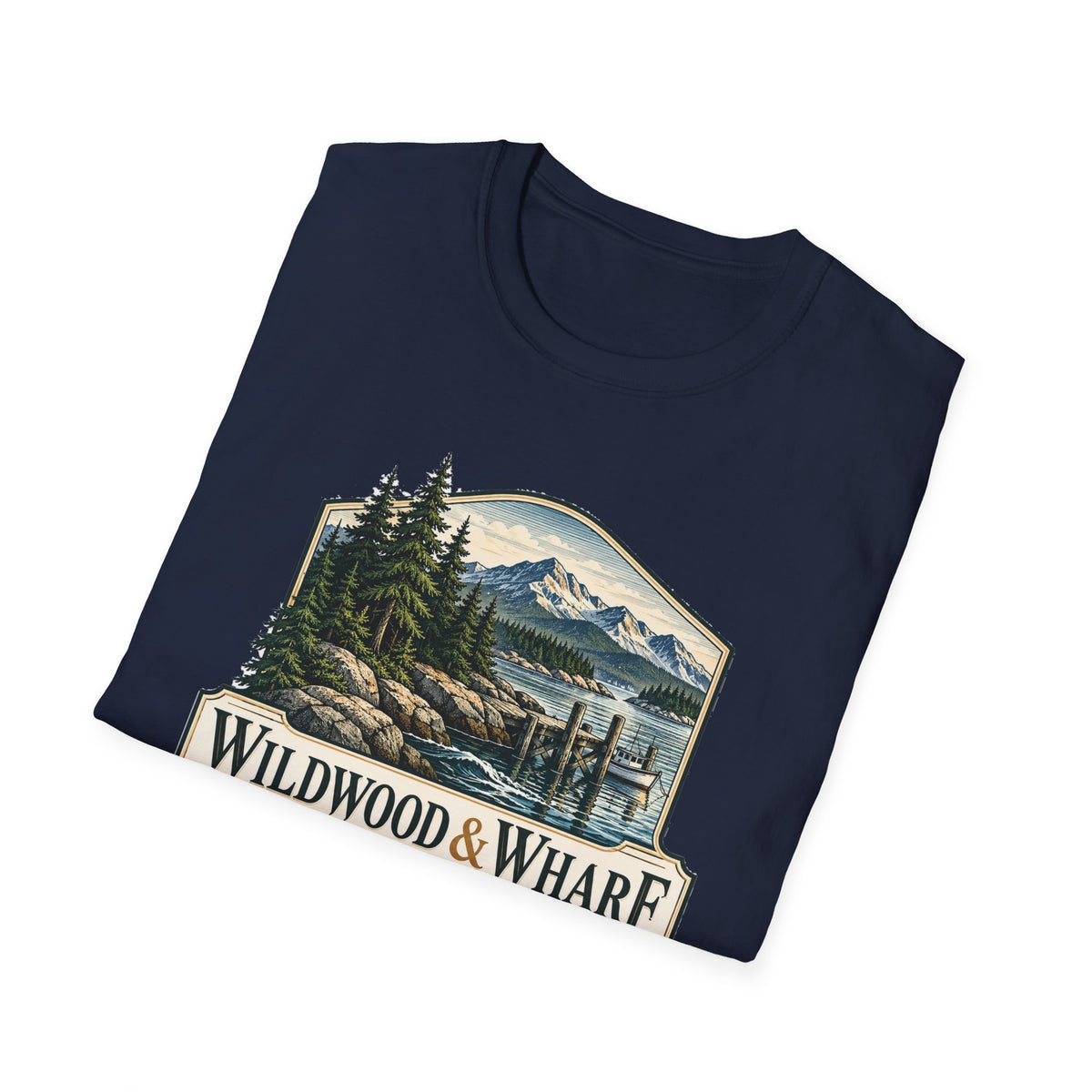 Wildwood & Wharf Mountain Dock Shield Tee