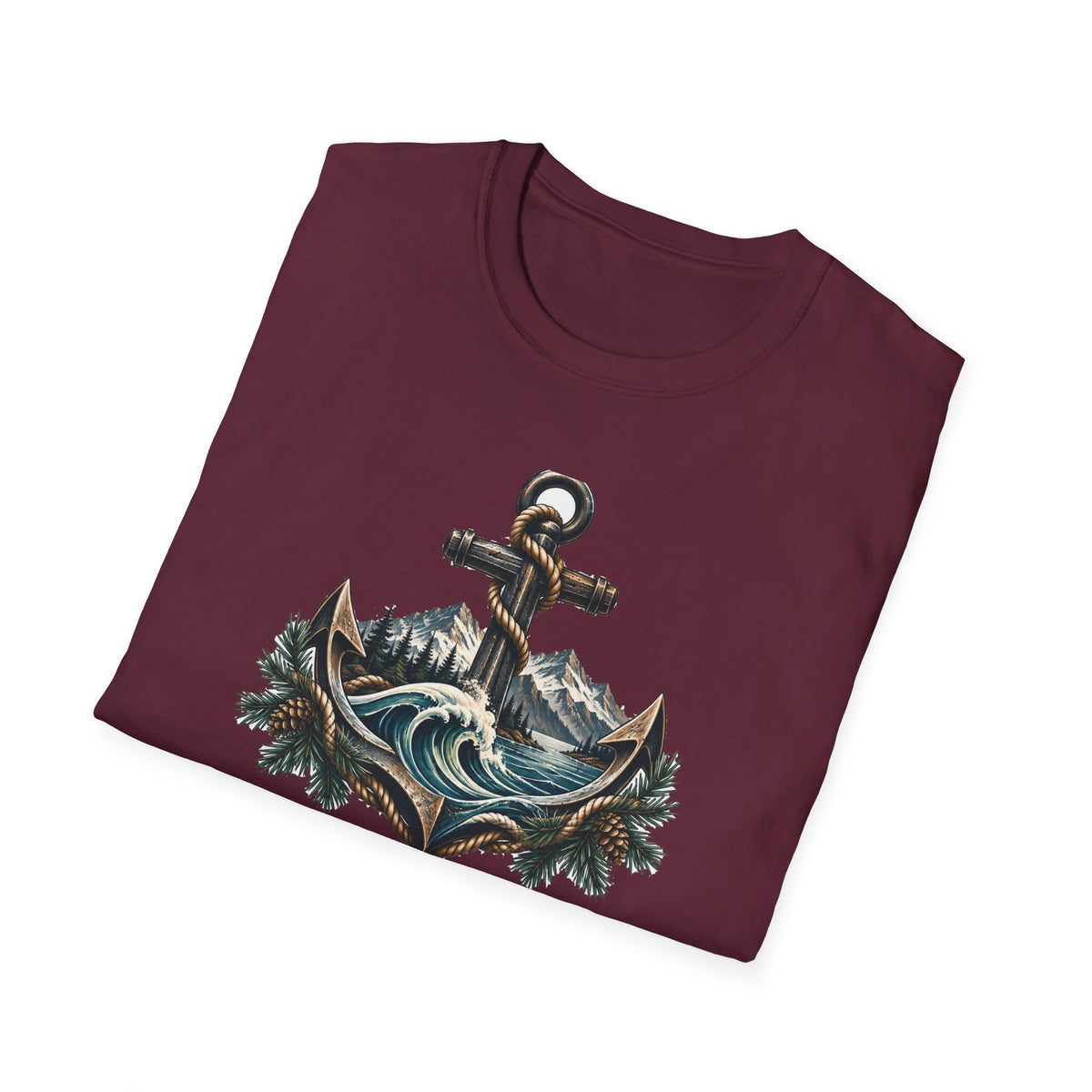 Wildwood & Wharf Anchor Mountains Tee