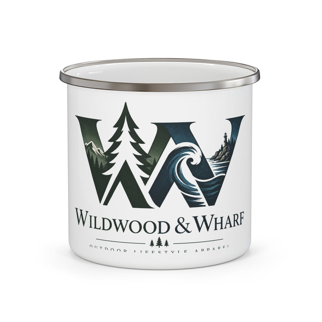 Wildwood & Wharf WW Mountain Wave Camp Mug