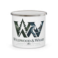 Wildwood & Wharf WW Mountain Wave Camp Mug