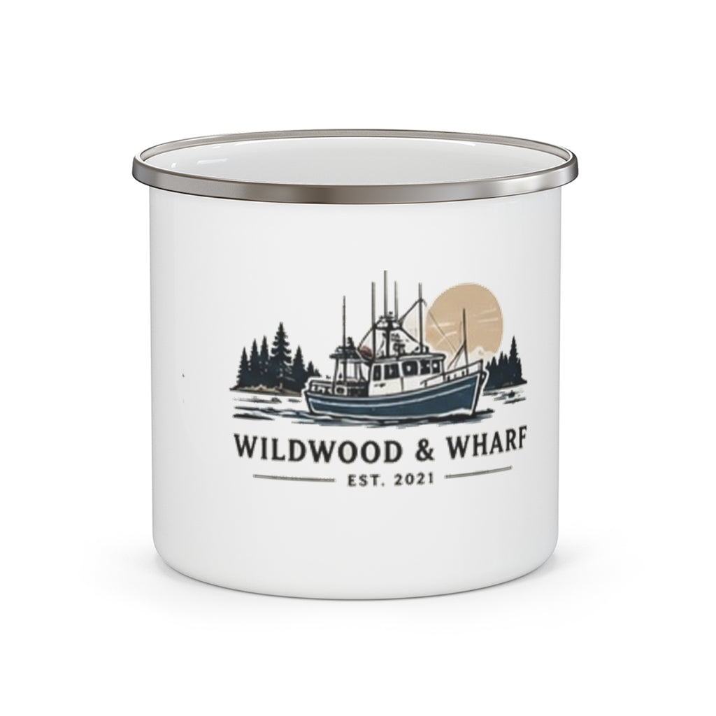 Wildwood & Wharf Fishing Boat Mug