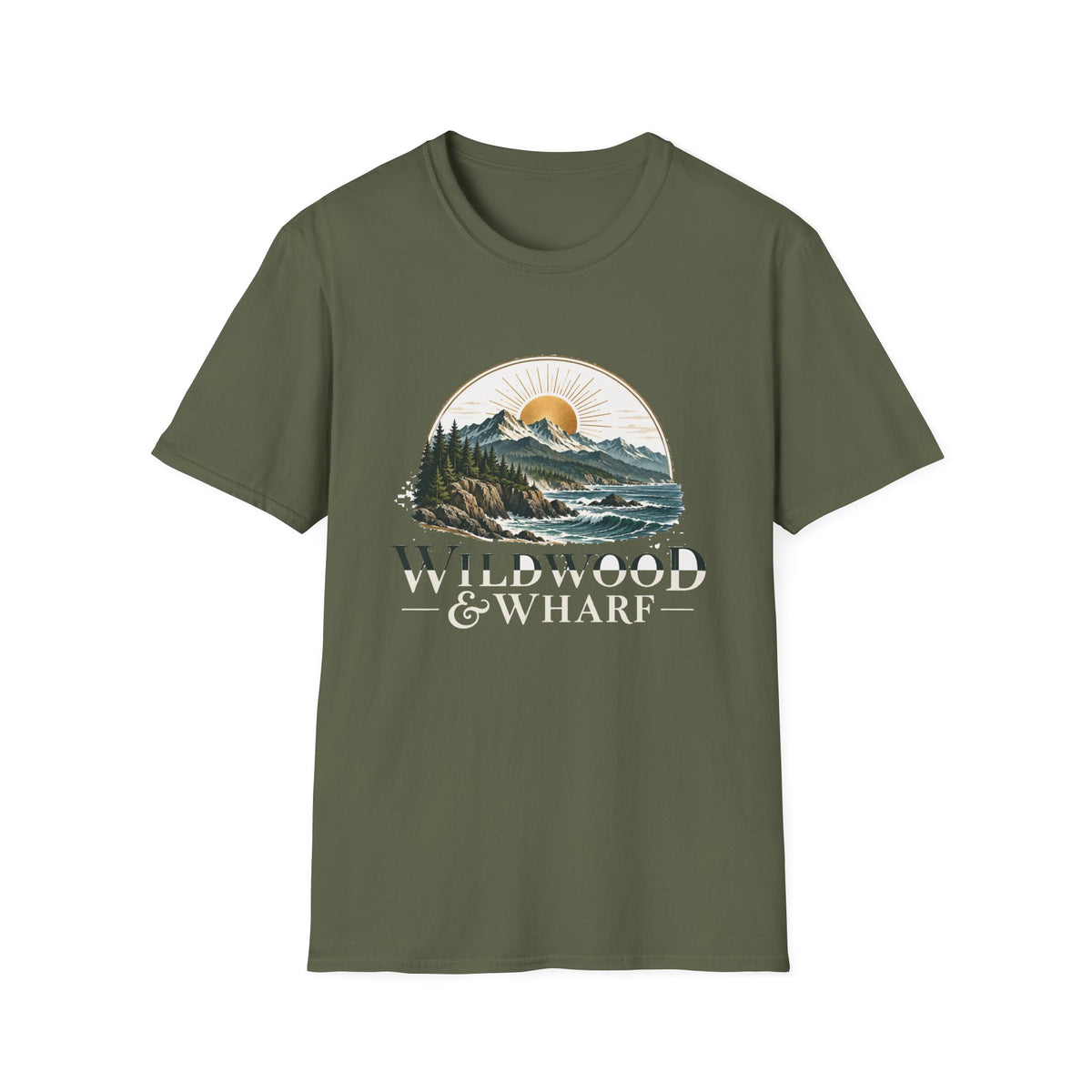 Wildwood & Wharf Mountain Sunrise Tee