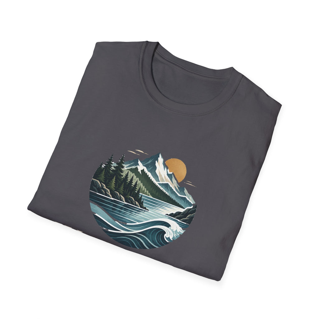 Wildwood & Wharf Mountain Lake Wave Tee
