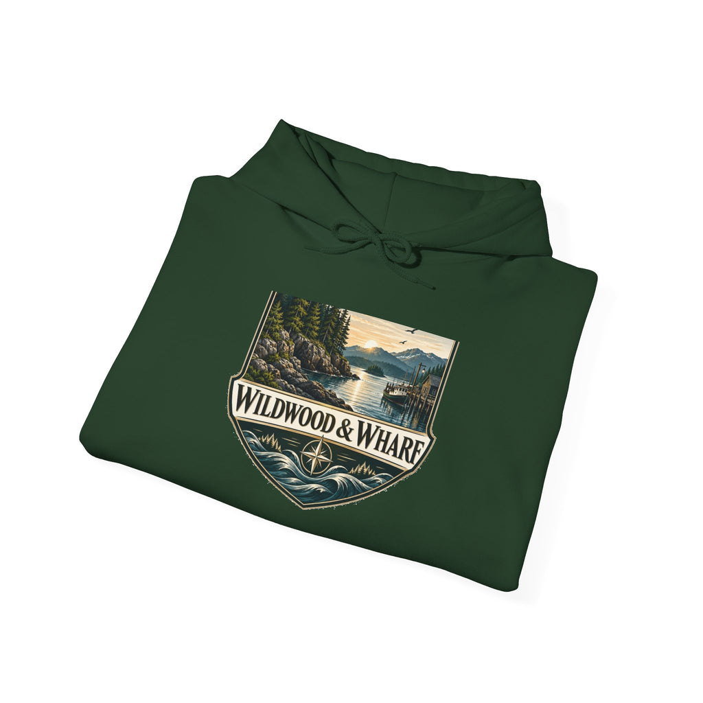 Wildwood & Wharf Hoodie - Harbor Shield