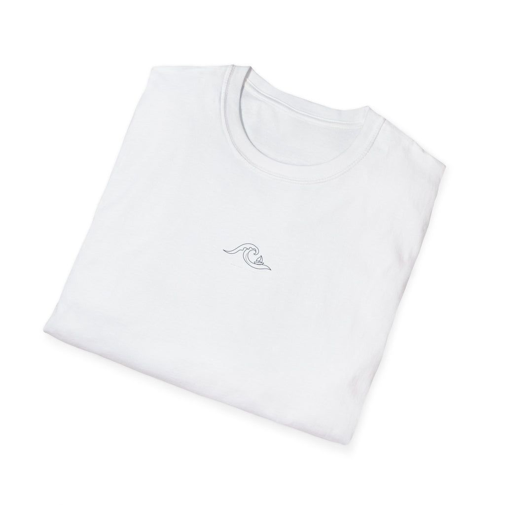 Single-Line Wave Tee - Men's