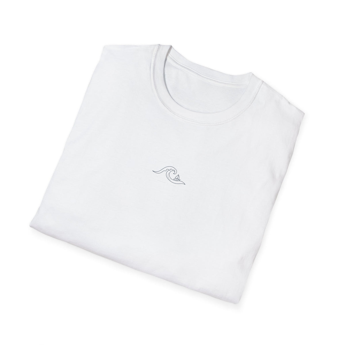 Single-Line Wave Tee - Men's