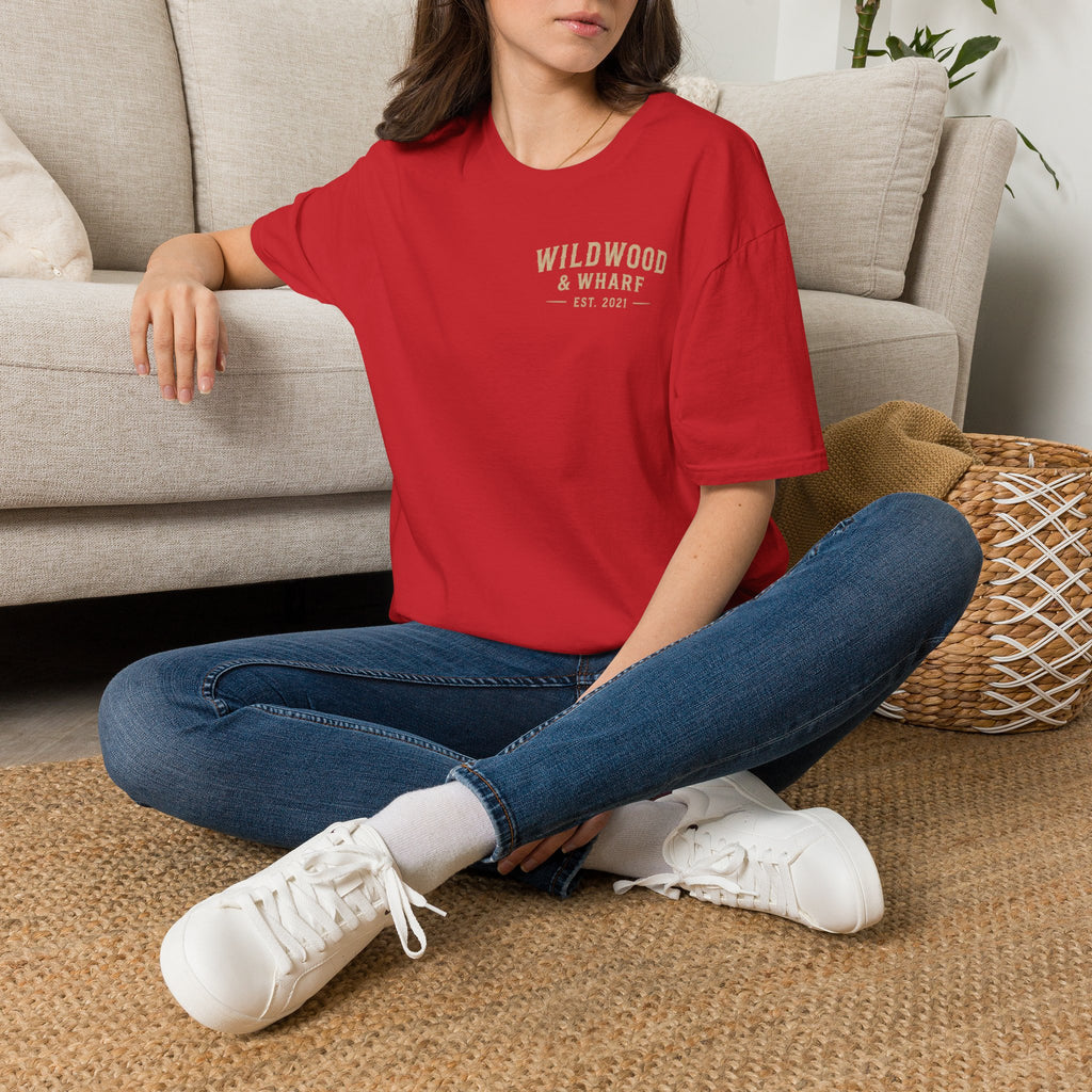 Wildwood & Wharf Logo T-Shirt — Mountains|Forest|Ocean