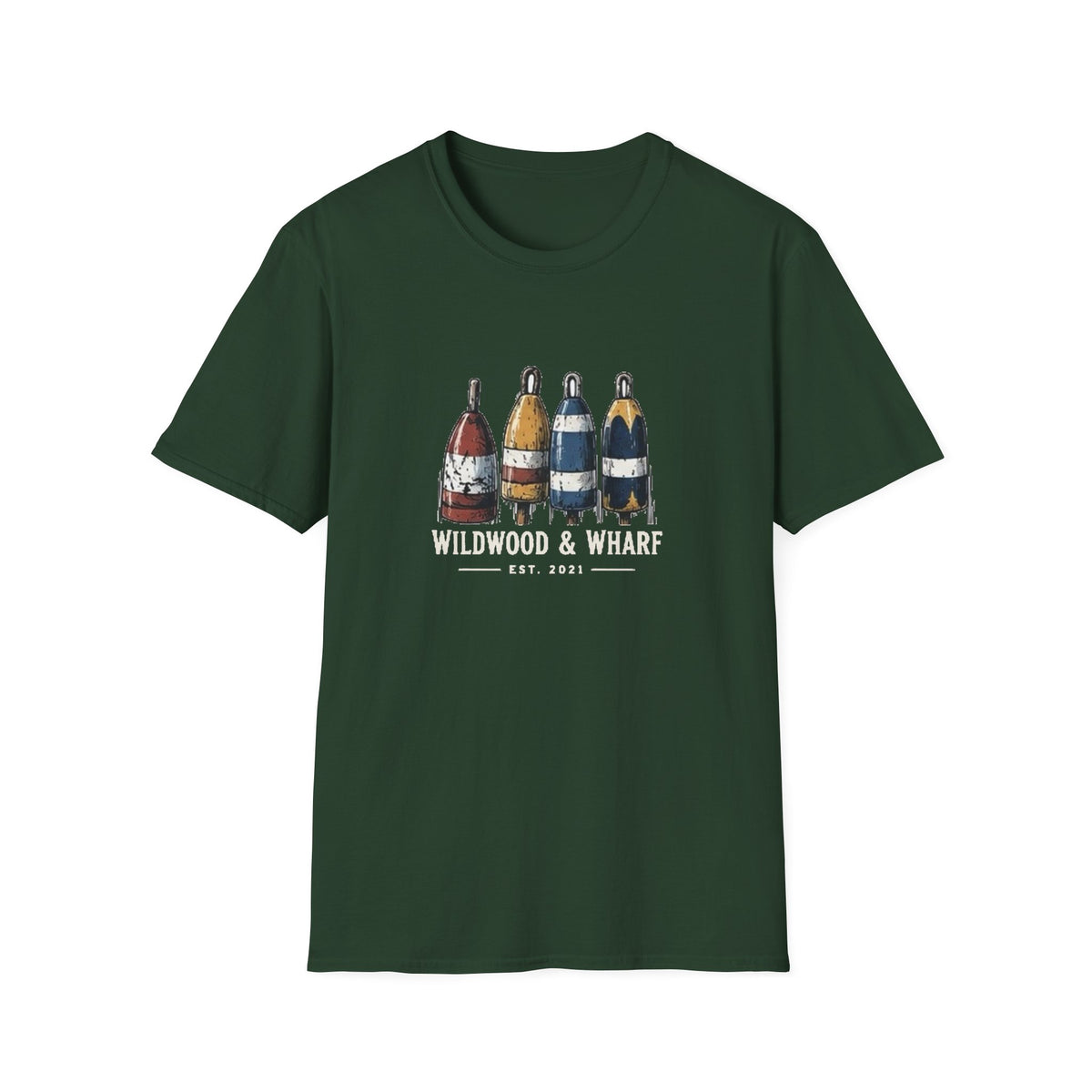 Wildwood & Wharf Buoys Tee