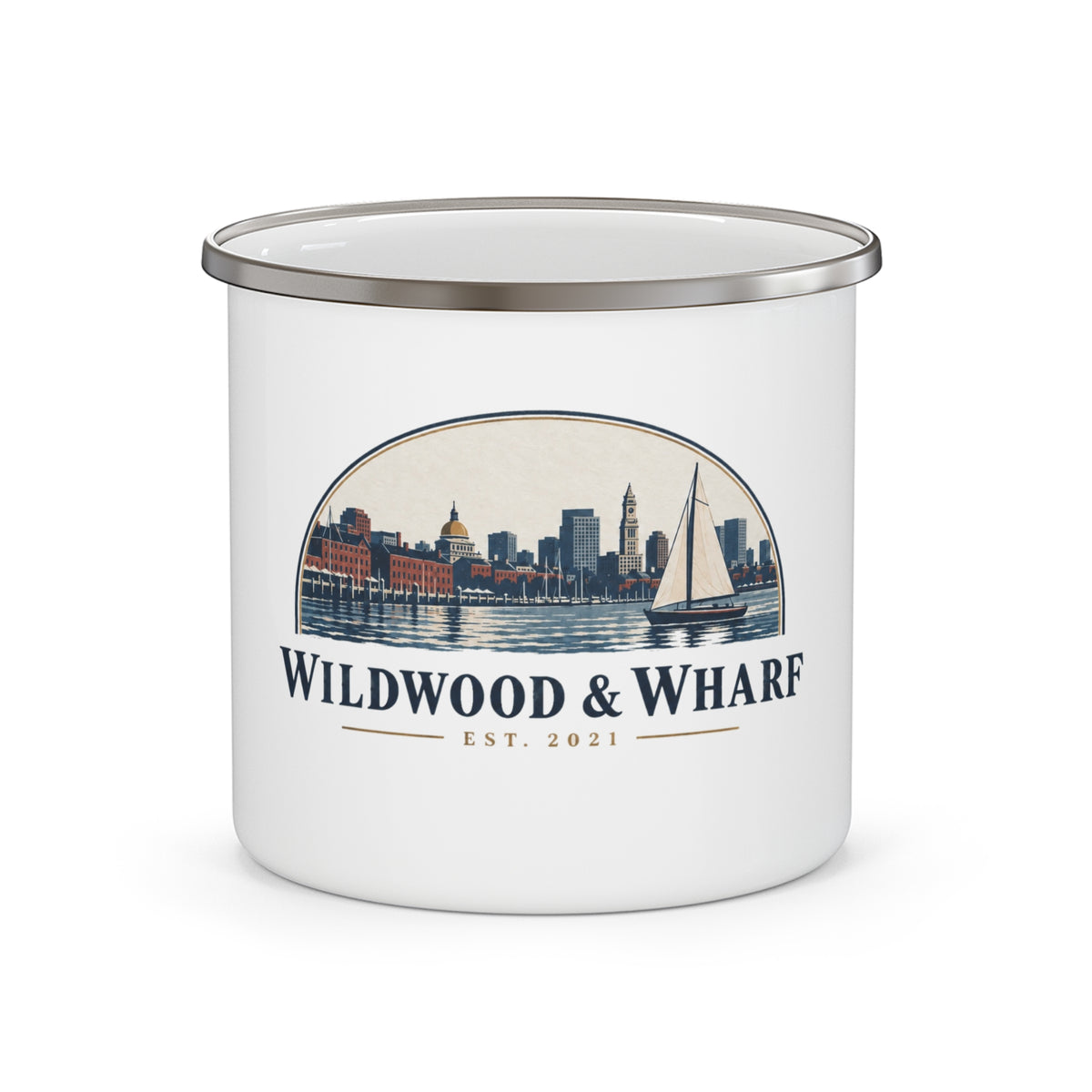 Wildwood & Wharf Boston Harbor Mug