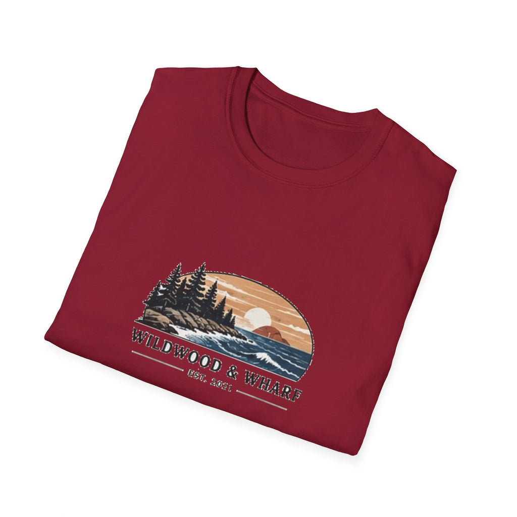Wildwood & Wharf Coastal Sunset Tee
