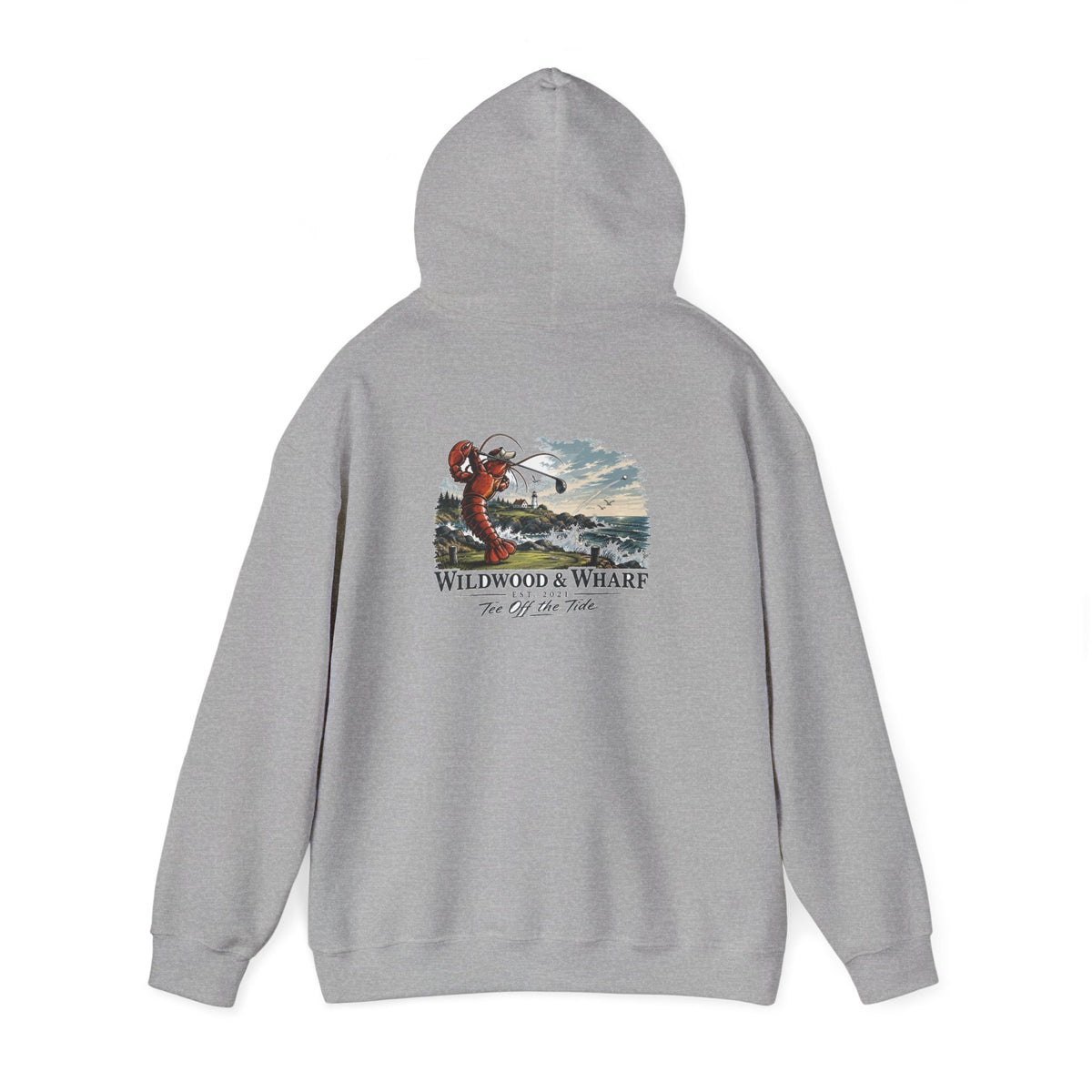 Lobster Tee Off the Tide Golf Hoodie