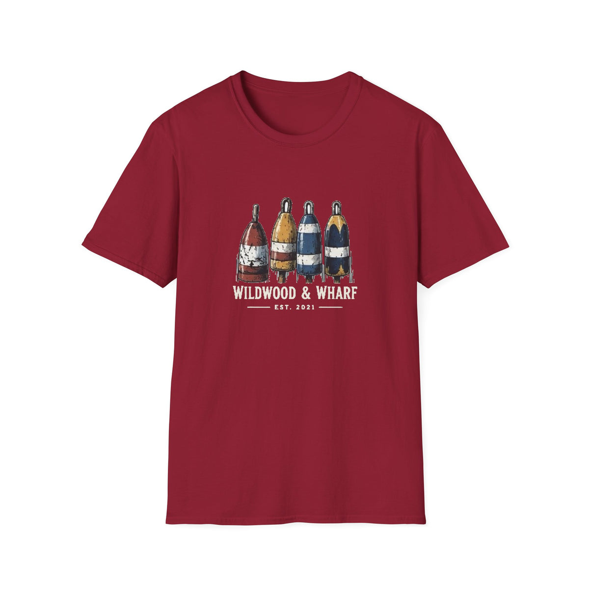Wildwood & Wharf Buoys Tee