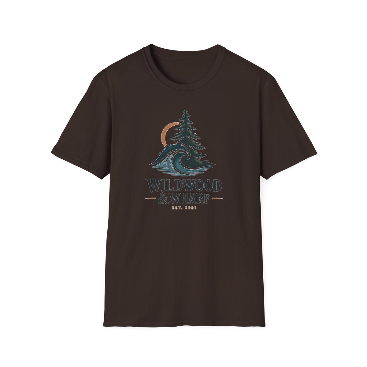Wildwood & Wharf Pine Wave Tee
