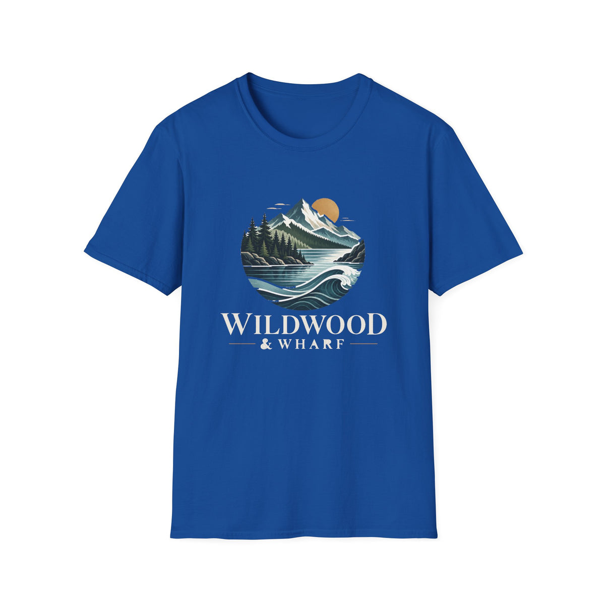 Wildwood & Wharf Mountain Lake Wave Tee