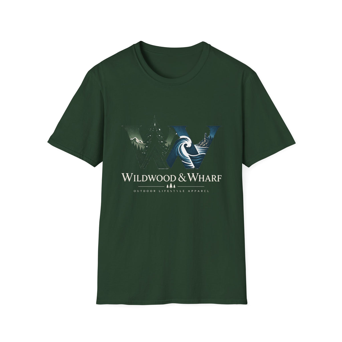 Wildwood & Wharf Mountain Wave WW Tee