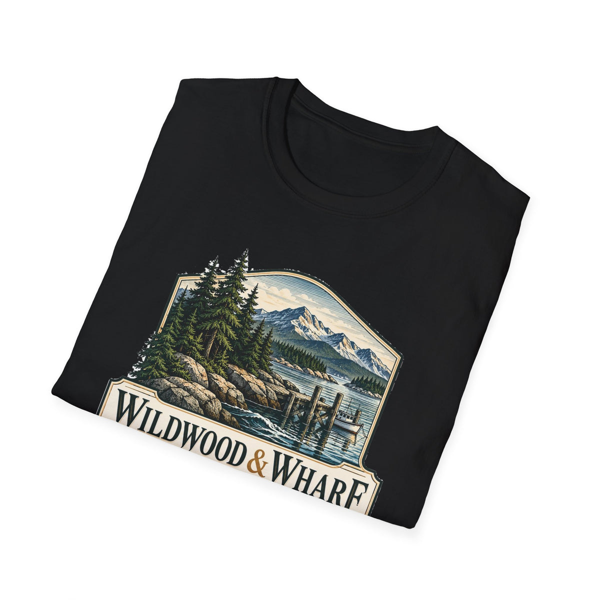Wildwood & Wharf Mountain Dock Shield Tee