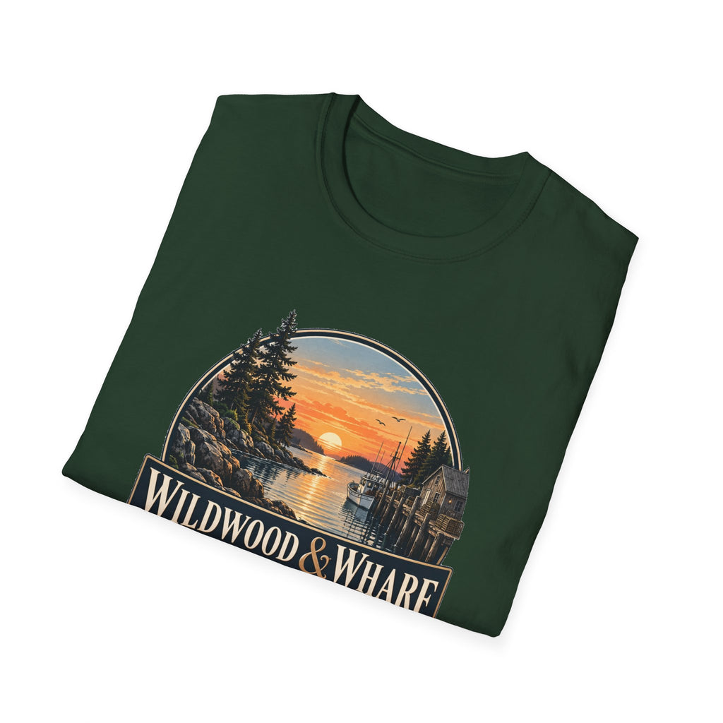 Wildwood & Wharf Harbor Sunset Tee