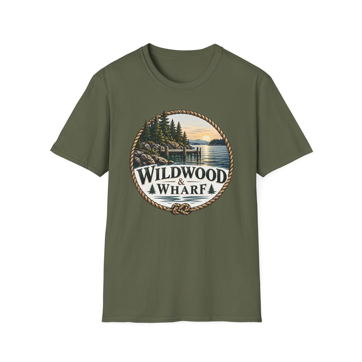 Wildwood & Wharf Rope Circle Dock Tee