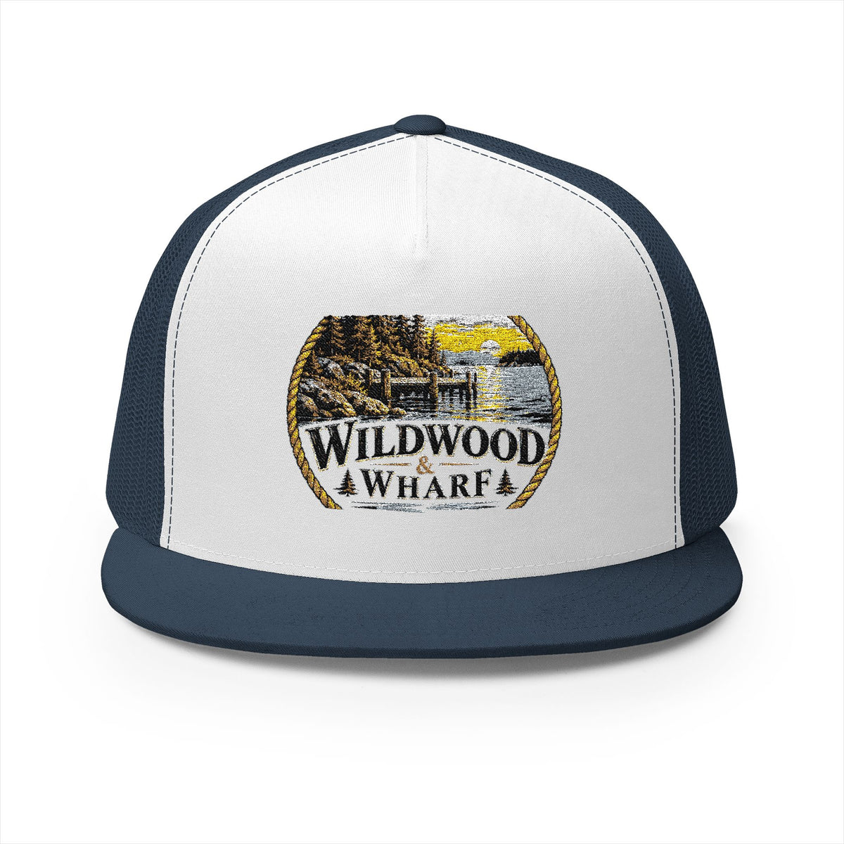 Wildwood & Wharf Rope Circle Trucker Hat