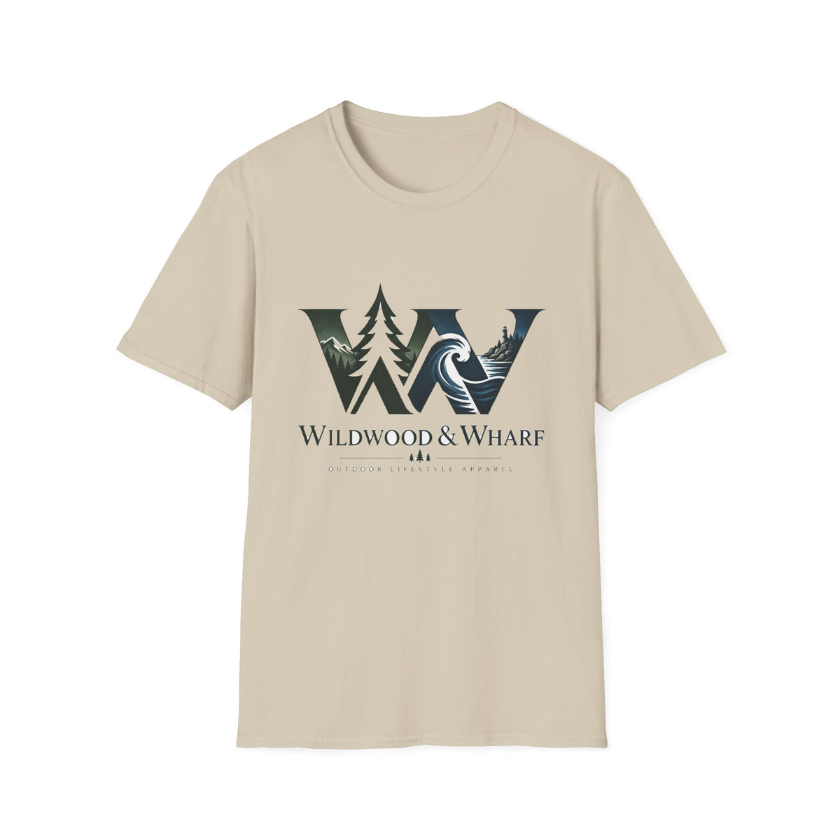 Wildwood & Wharf Mountain Wave WW Tee