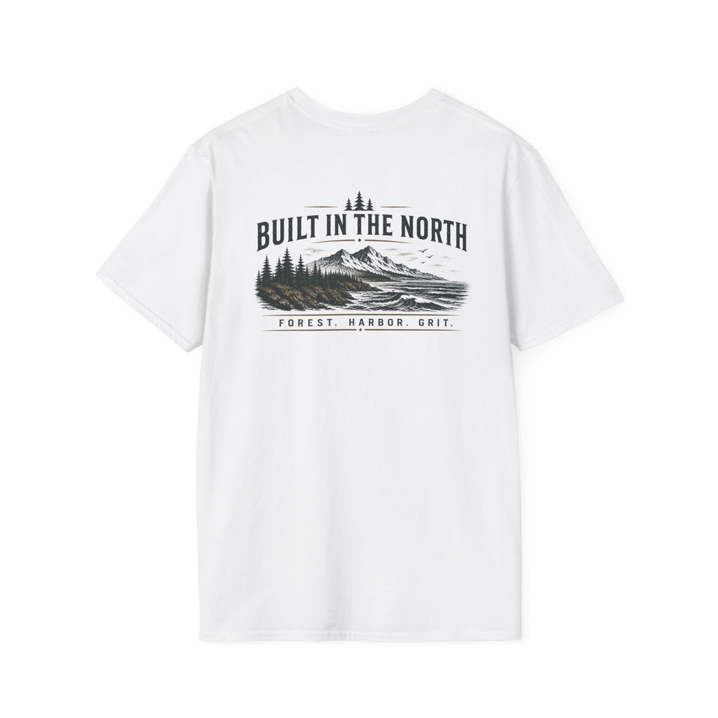 Built in the North Tee — Mountain & Pine Graphic T-Shirt