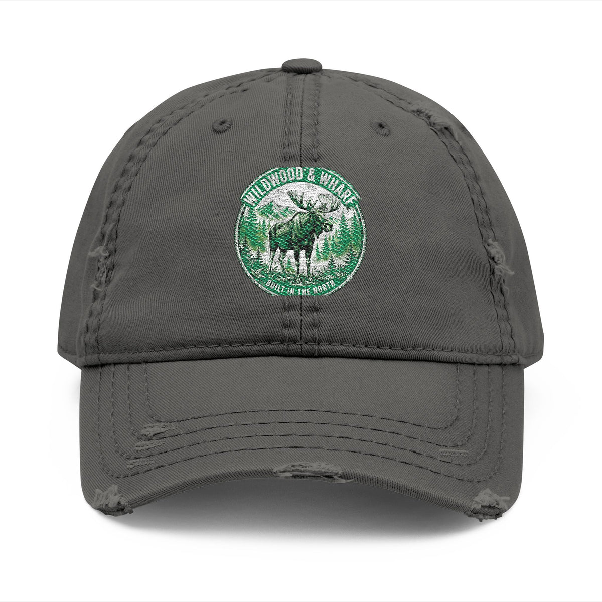 Wildwood & Wharf Moose Badge Dad Hat