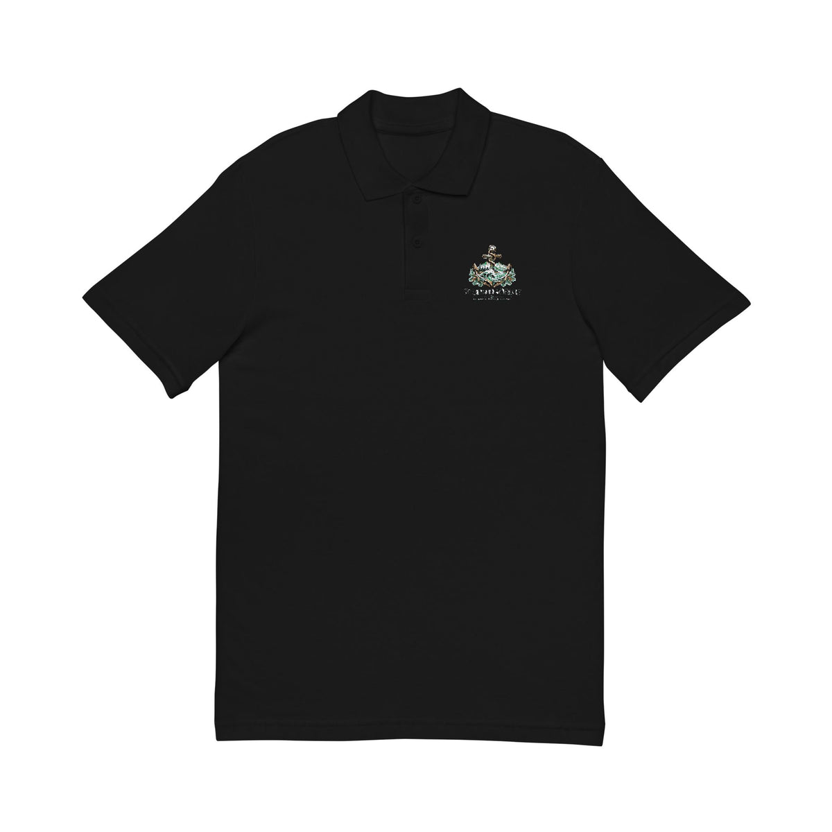 Wildwood & Wharf Anchor Logo Polo