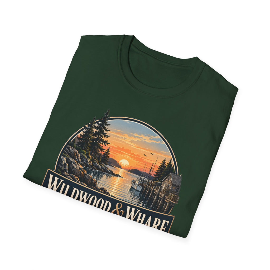 Wildwood & Wharf Harbor Sunset Tee