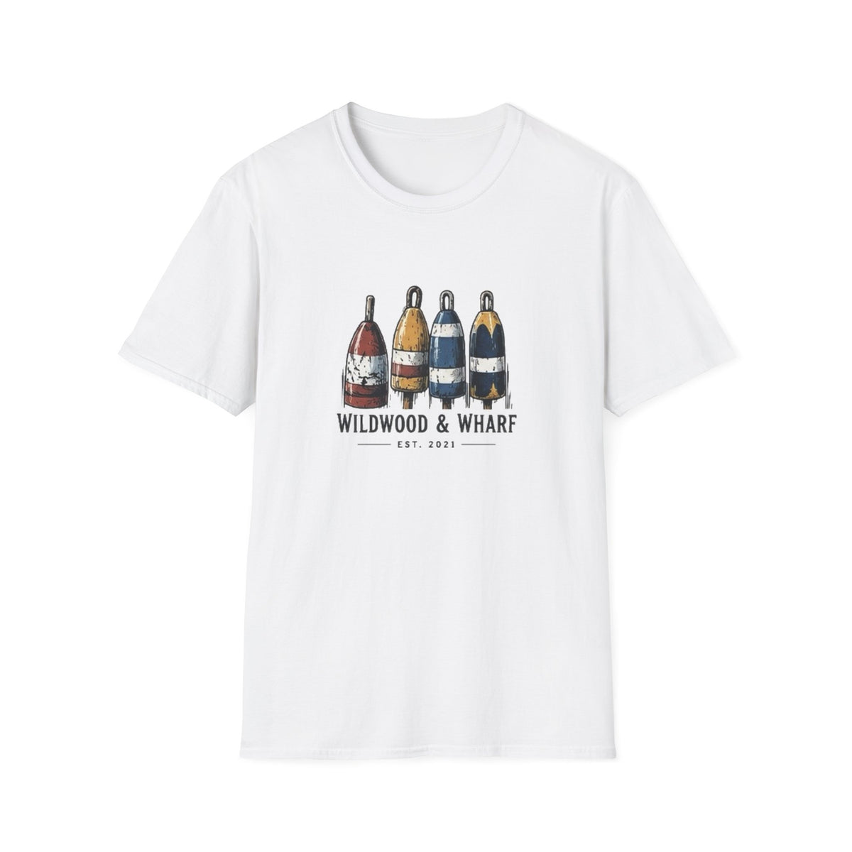 Wildwood & Wharf Buoys Tee