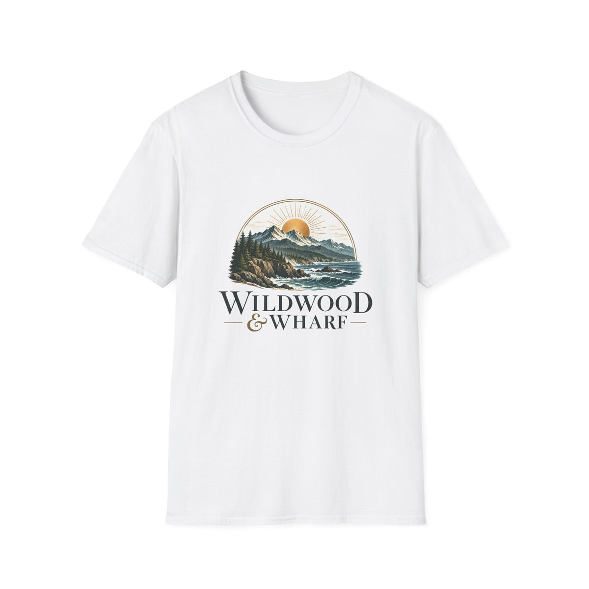 Wildwood & Wharf Mountain Sun Tee
