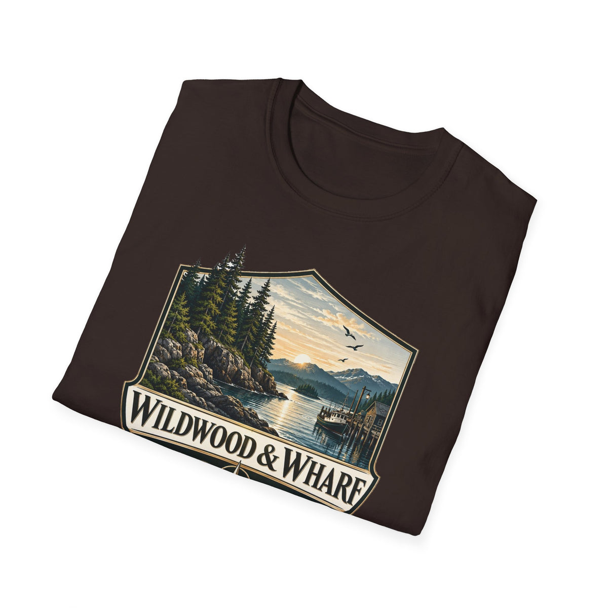 Wildwood & Wharf Harbor Shield Tee