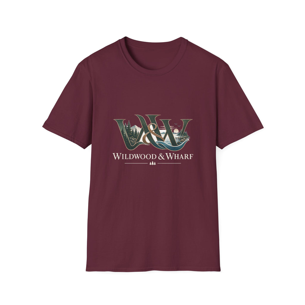 Wildwood & Wharf Forest Coast Tee