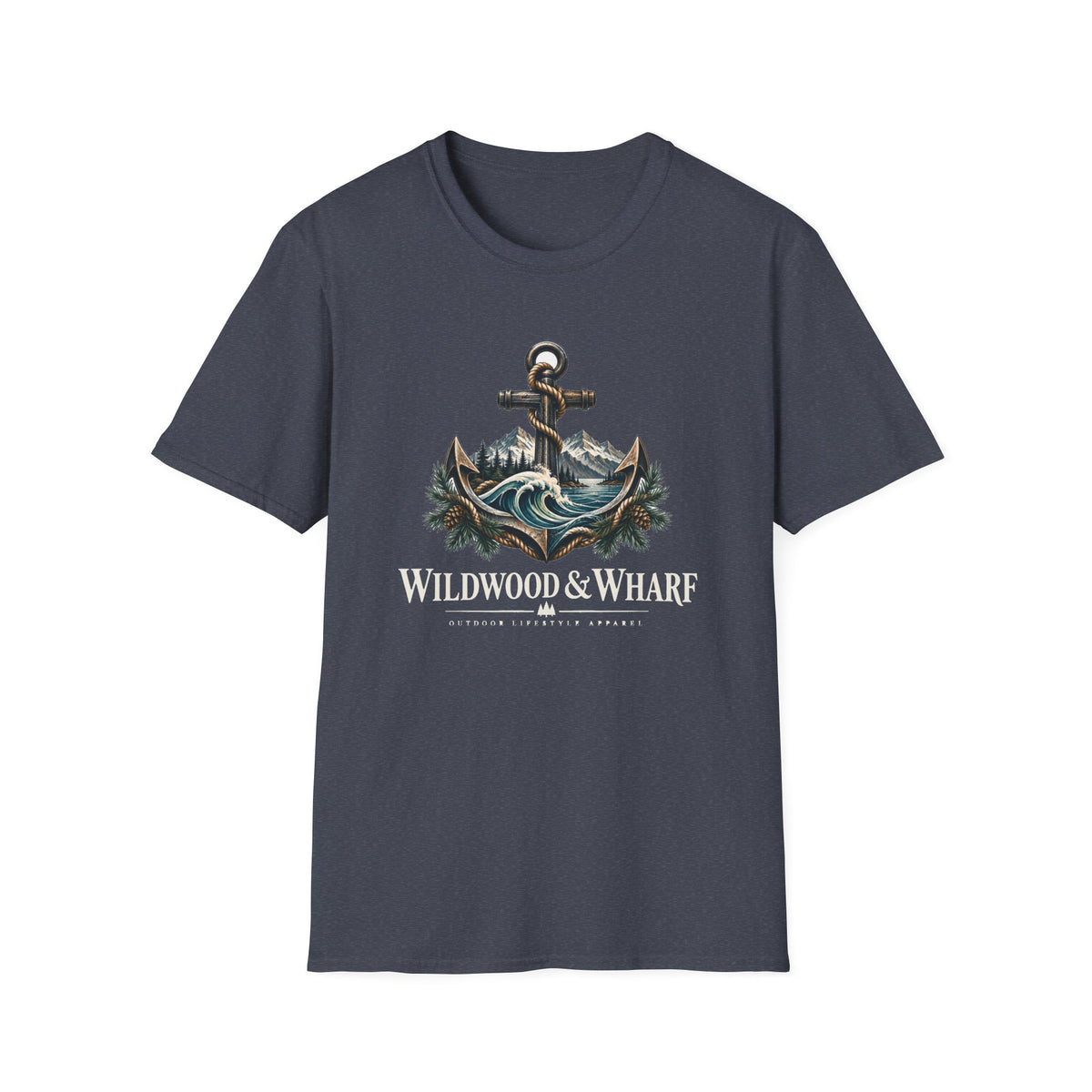 Wildwood & Wharf Anchor Tee