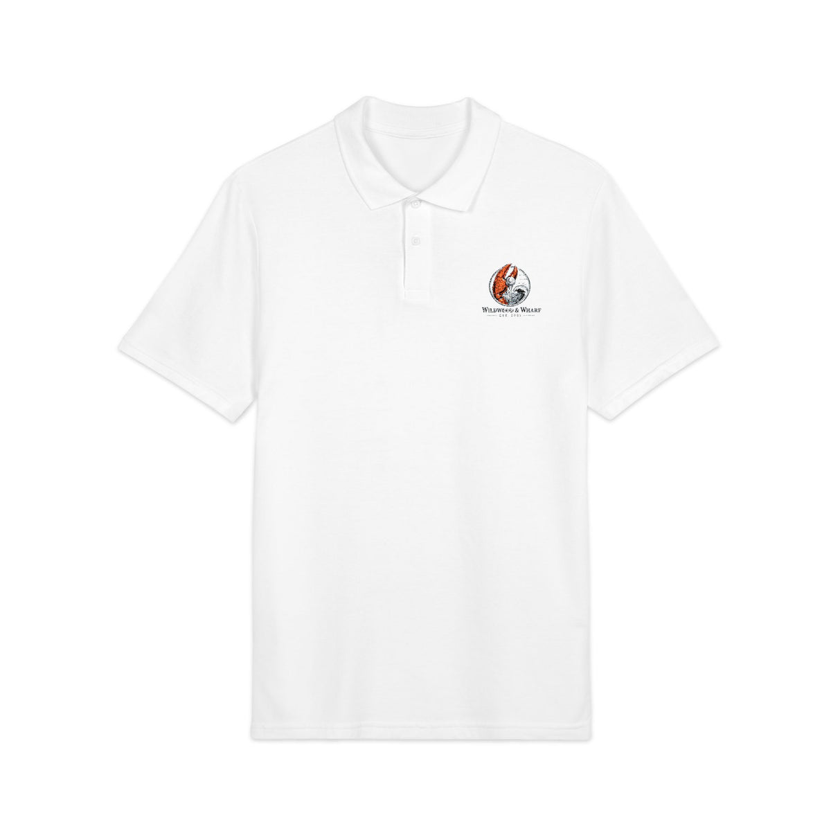 Lobster Tee Off the Tide Golf Polo