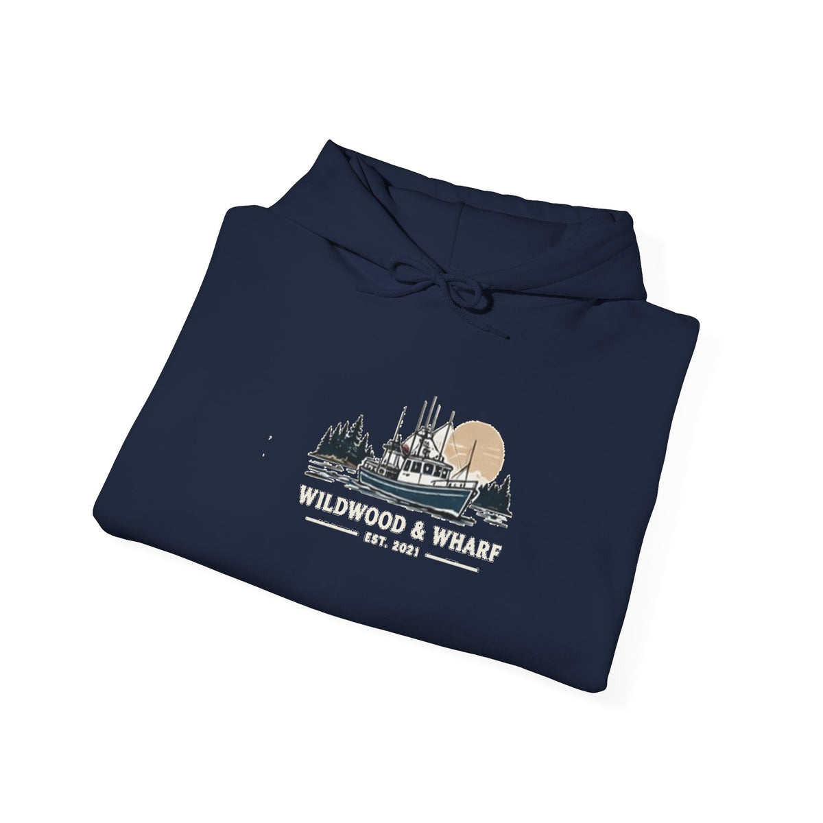 Wildwood & Wharf Fishing Boat Hoodie