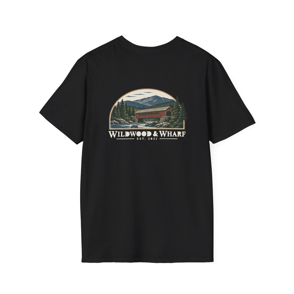 Wildwood & Wharf Covered Bridge Tee