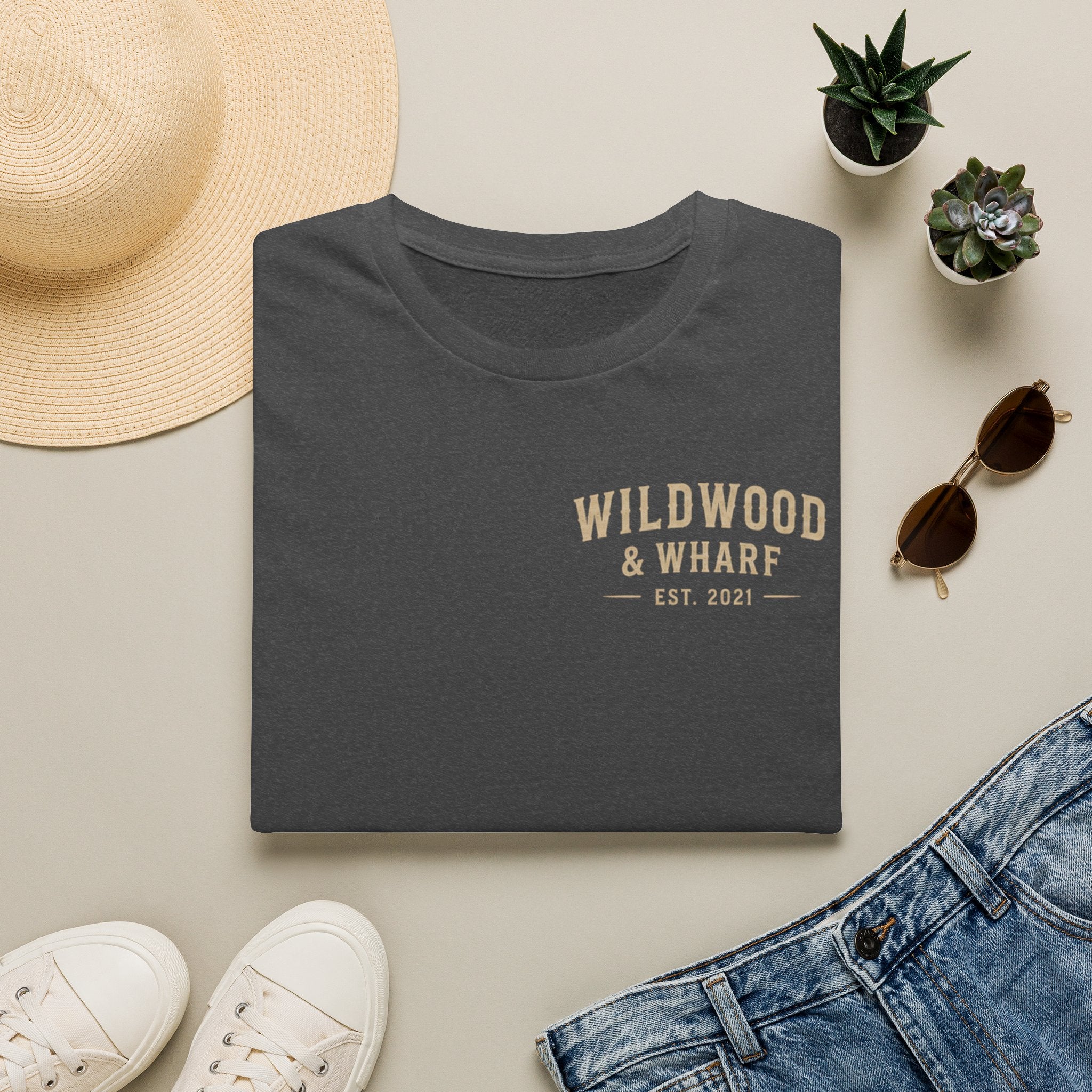 Wildwood & Wharf Logo T-Shirt — Mountains|Forest|Ocean
