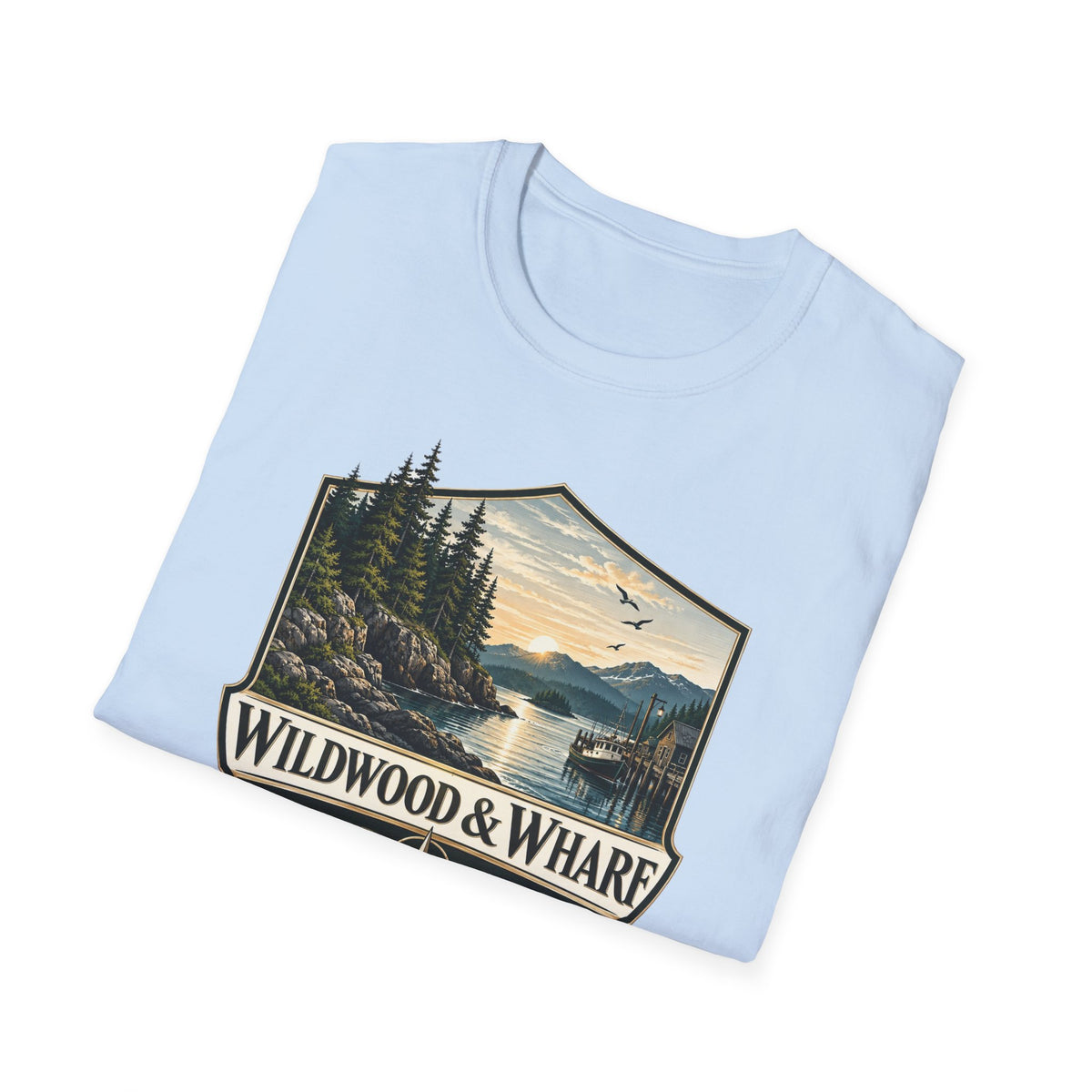 Wildwood & Wharf Harbor Shield Tee