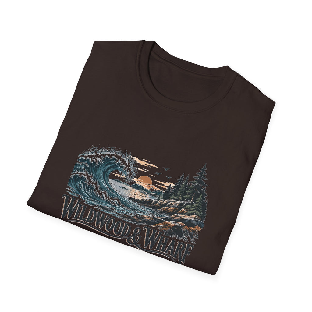Wildwood & Wharf Tide Wave Tee